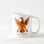 Penchez une orange de l mugs à café
