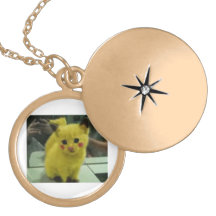pendentif de picachu d'or
