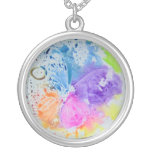 Pendentif d'éclaboussure de papillon