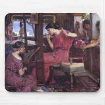 Pénélope et les prétendants Mousepad Tapis De Souris