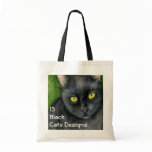Pénélope - le sac chanceux de chat noir