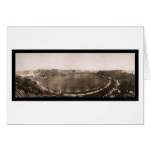 Penn contre la photo 1905 de partie de football du cartes de vœux