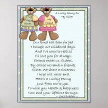 Penny Dossier-Soeur-Chanceux de colle de Penny-Jus Posters