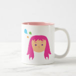 Pensées colorées tasse à café