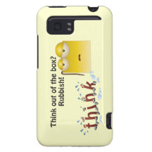 Penser--de-le-box de bande dessinée de boîte coques HTC vivid