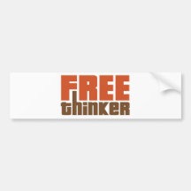 Penseur libre autocollants pour voiture