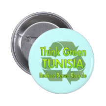 Pensez la Tunisie verte Badge