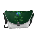 Pensez le sac messenger 3Rickshaw vert Besaces