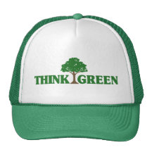 Pensez le vert casquette