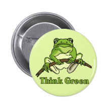 Pensez le vert pin's