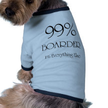Pensionnaire de 99% tee-shirts pour toutous
