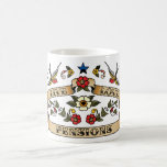 Pensions vivantes d'amour tasse