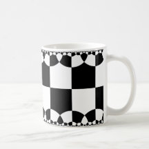 Pentagon Chess Mugs