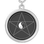 Pentagone étoilé Yin Yang Pendentif