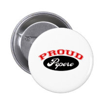 Pepere fier badge avec épingle