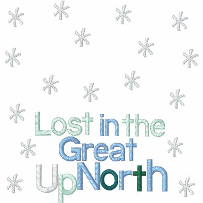 Perdu dans le grand UpNorth Polo Brodé