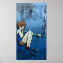 perdu dans ma musique posters