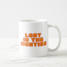 Perdu pendant les années '80 tasses à café