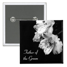 Père du bouton de lis d'Alstroemeria de marié Pin's Avec Agrafe