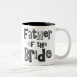 Père du gris de jeune mariée mug