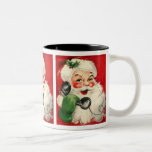 Père Noël au téléphone Tasses À Café