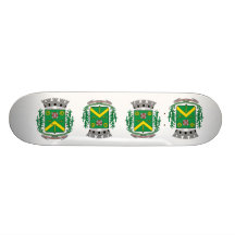 Père Noël Barbarad Oeste Sao Paulo, Brésil Skateboards Personnalisés