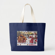 Père Noël et jouets Sacs