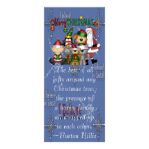 Père Noël et la bande Carte Double