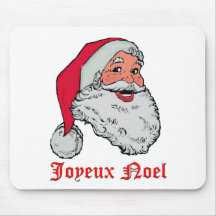 Père Noël Joyeux Noel Tapis De Souris