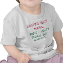 Père Noël n'est pas vraie chemise de bébé T-shirts