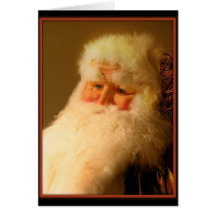 Père Noël nostalgique Cartes De Vœux