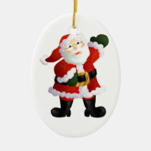 Père Noël Ornements De Noël