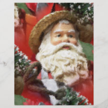 Père Noël peint Prospectus