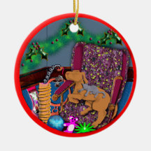 père Noël sournois Ornements