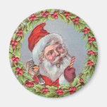 Père Noël vintage Aimant