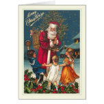 Père Noël vintage Cartes
