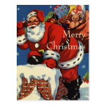 Père Noël vintage Cartes Postales