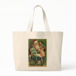 Père Noël vintage sacs