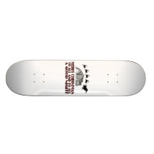 Père Noël volant au-dessus nuit de Noël de Chambre Skateboards Personnalisés