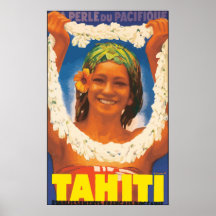 Perle Du Pacifique Tahiti, cru Posters