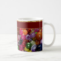 Perles assez roses de bijoux mugs à café