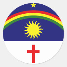 Pernambuco, drapeau du Brésil Autocollant