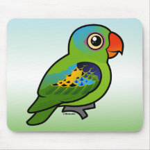 Perroquet Bleu-naped Tapis De Souris