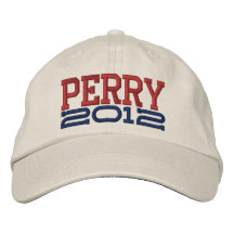 Perry 2012 casquettes de baseball brodées