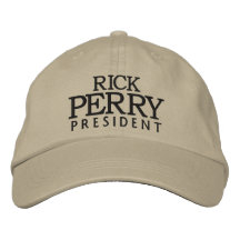 PERRY pour le président 2012 Casquettes Brodées