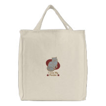 Persan d'amour sacs de toile