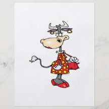 personnage de dessin animé idiot de client d'achat prospectus