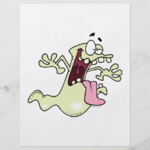 personnage de dessin animé idiot maladroit de fant prospectus en couleur