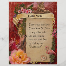 (Personnalisable) romantique Prospectus