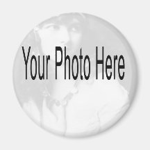 Personnalisable - votre photo et texte aimants